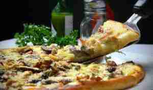 Pizza and flammkuchen are great meals